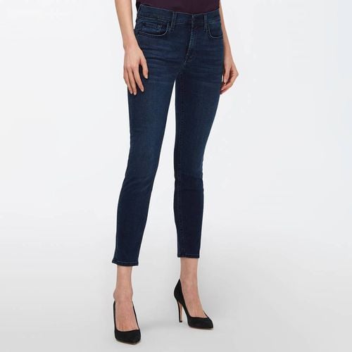 Dark Blue Skinny Stretch Jeans - 7 For All Mankind - Modalova