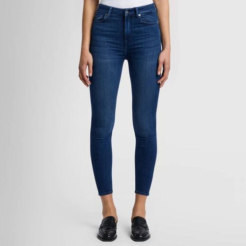 Blue Aubrey Skinny Stretch Jeans - 7 For All Mankind - Modalova