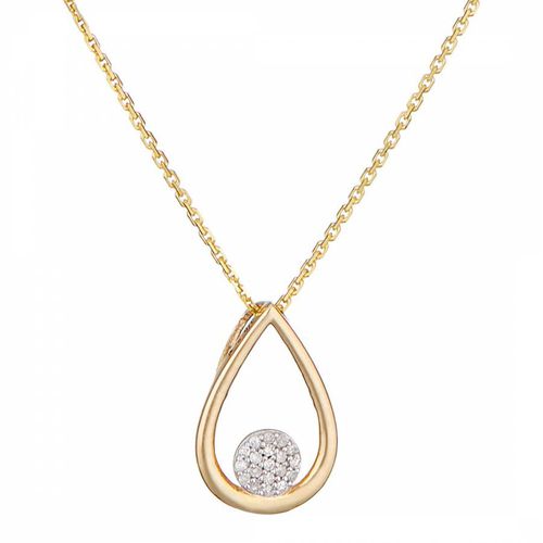 Yellow Diamond Poire Deluxe Pendant Necklace - Artisan Joaillier - Modalova