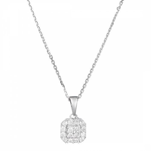 White Gold Diamond Carrie Pendant Necklace - Artisan Joaillier - Modalova