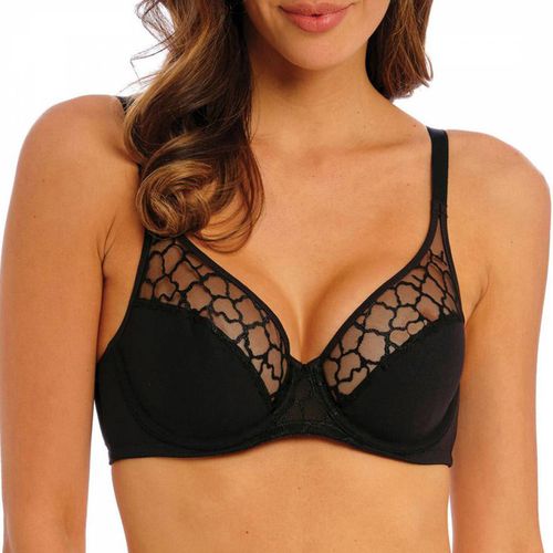 Black Lisse Under Wire Bra - Wacoal - Modalova