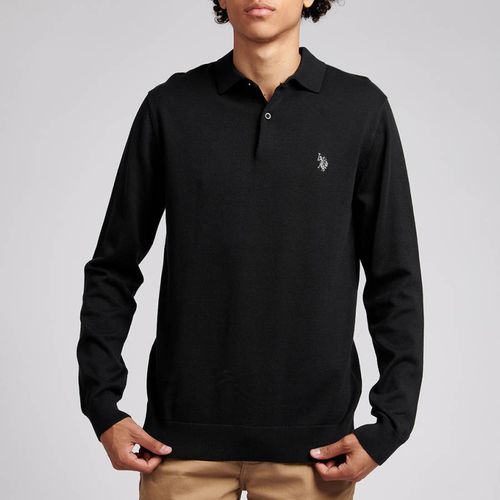 Cotton Long Sleeve Cotton Polo Shirt - U.S. Polo Assn. - Modalova