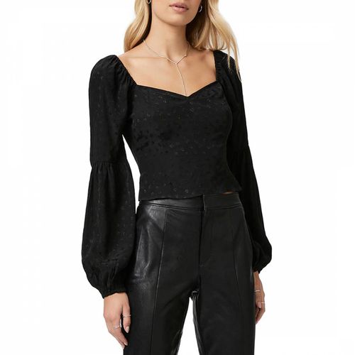 Black Sydnee Blouson Blouse - Paige - Modalova