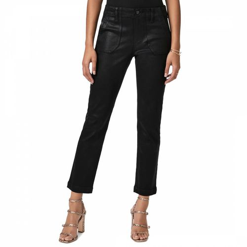 Coated Mayslie Straight Leg Jeans - Paige - Modalova