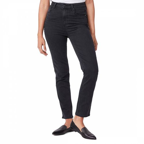 Washed Black Sarah Slim Jeans - Paige - Modalova