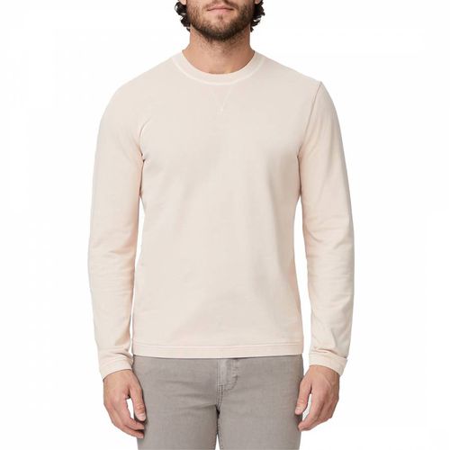 Cream Cotton Jaxton Pullover - Paige - Modalova