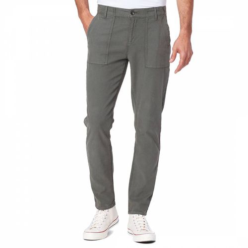 Grey Cragmont Straight Leg Trousers - Paige - Modalova