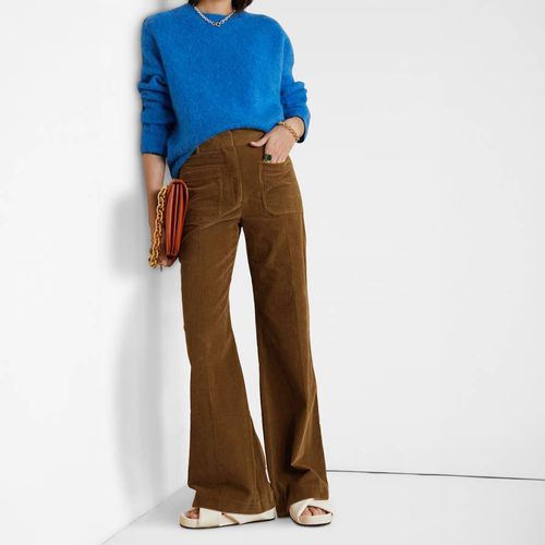 Alina Patch Pocket Bootcut Trousers - Victoria Beckham - Modalova