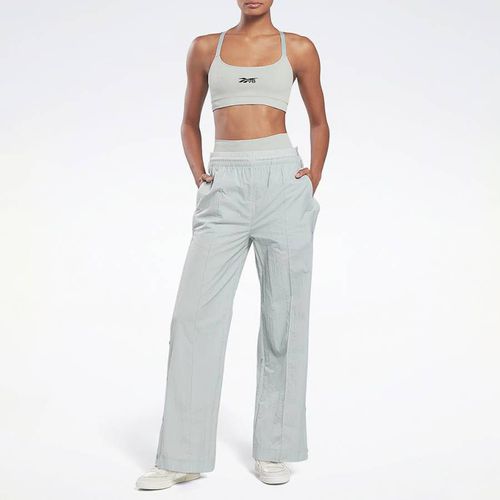 VB x Rbk Grey Wide Leg Popper Trousers - Victoria Beckham - Modalova