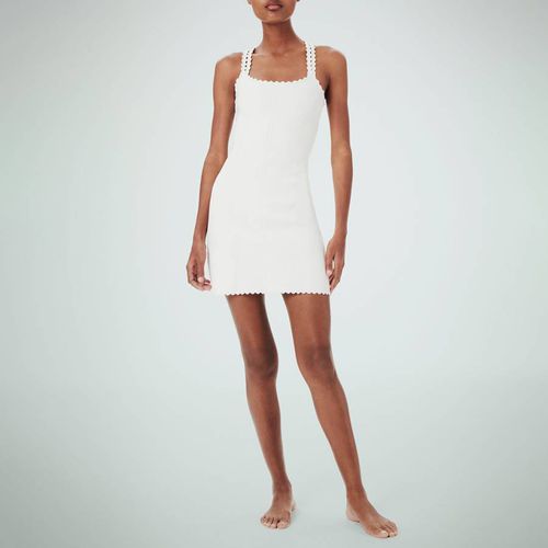 VB Body Scalloped Strap Mini Dress - Victoria Beckham - Modalova