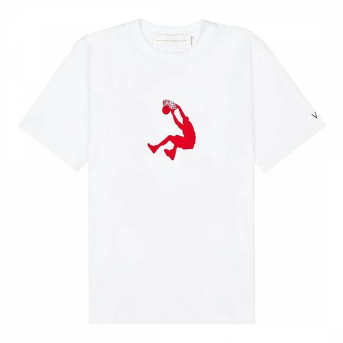 VB x RBK Women's White Logo T-shirt - Victoria Beckham - Modalova