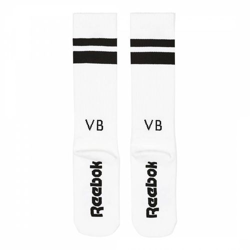 Vb x RBK White Logo Socks - Victoria Beckham - Modalova