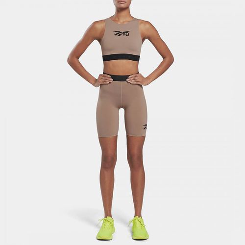 VB X Rbk Nude Bike Shorts - Victoria Beckham - Modalova