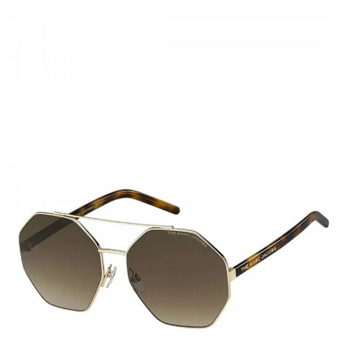 Gold Marc Jacobs Sunglasses 61mm - Marc Jacobs - Modalova