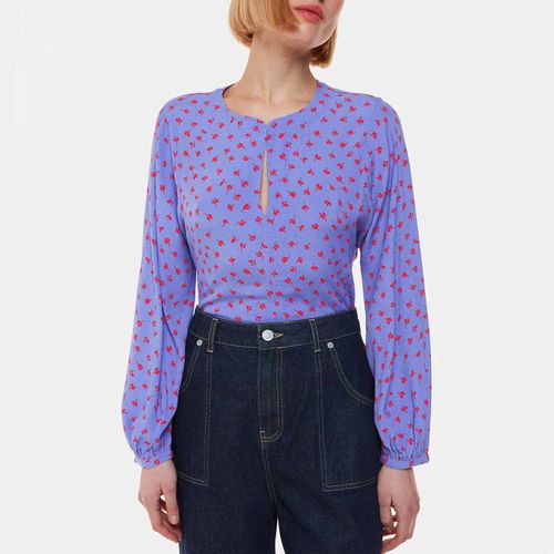 Scattered Floral Print Blouse - WHISTLES - Modalova