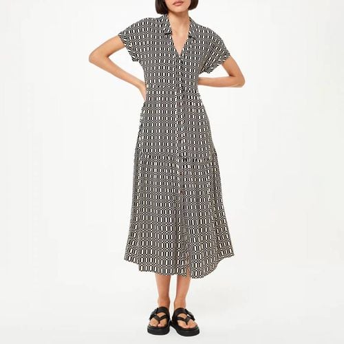 Black Check Print Dress - WHISTLES - Modalova