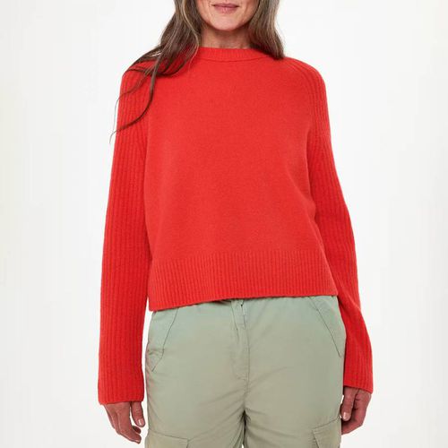 Red Anna Wool Blend Knit Jumper - WHISTLES - Modalova