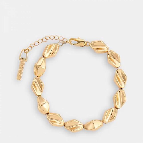 Gold Molten Beaded Bracelet - WHISTLES - Modalova