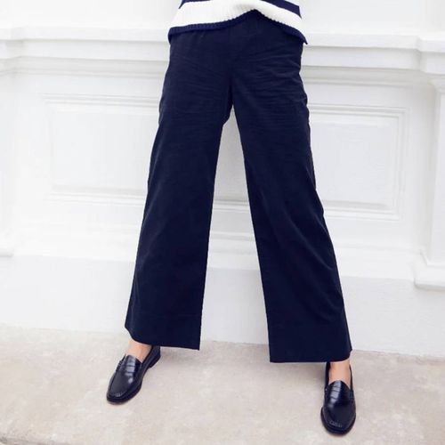 Navy Nola Cord Trouser - Wyse - Modalova