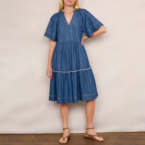 Blue Denim Felicity Dress - Wyse - Modalova