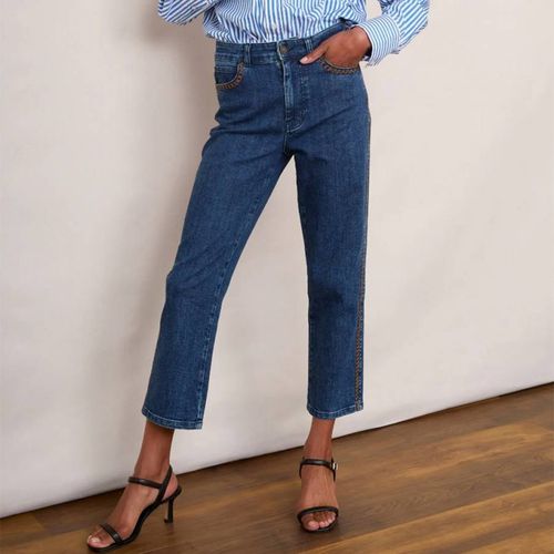 Blue Harper Slim Leg Jean - Wyse - Modalova