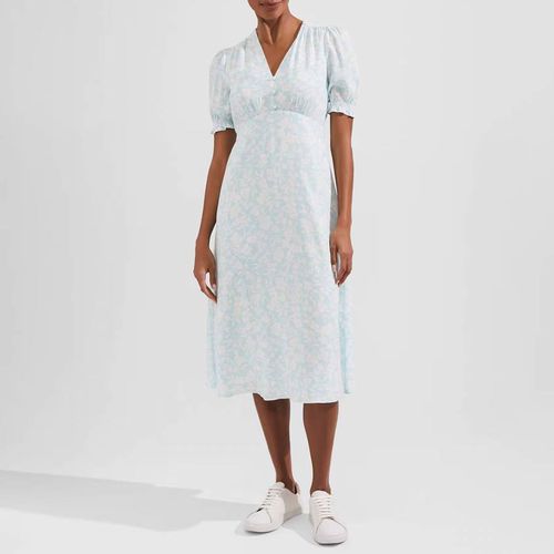 Pale Blue Helen Dress - Hobbs London - Modalova