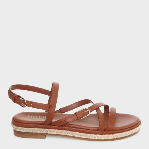 Brown Leather Ashley Flat Sandal - Hobbs London - Modalova