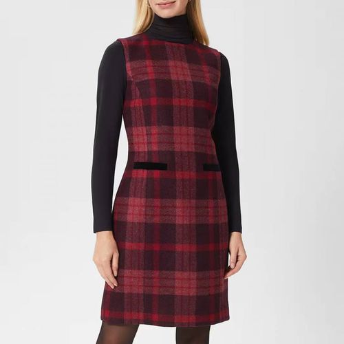 Red Margot Wool Mini Dress - Hobbs London - Modalova