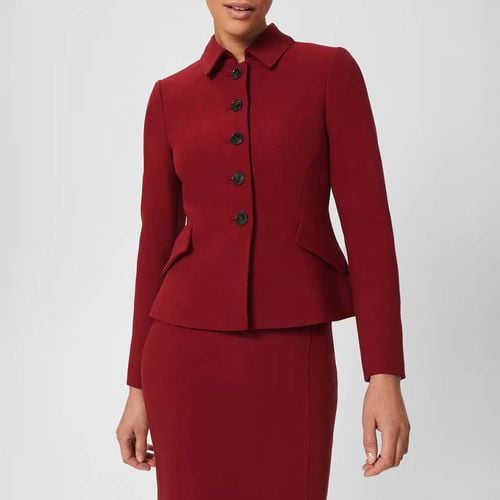 Red Becky Button Jacket - Hobbs London - Modalova