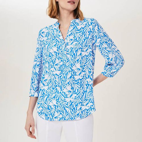 Blue Essie Printed Blouse - Hobbs London - Modalova