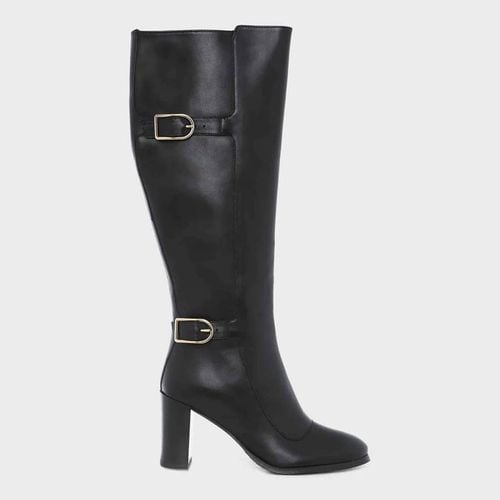 Black Leather Nell Long Boot - Hobbs London - Modalova