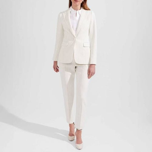 Ecru Sherry Stripe Blazer - Hobbs London - Modalova