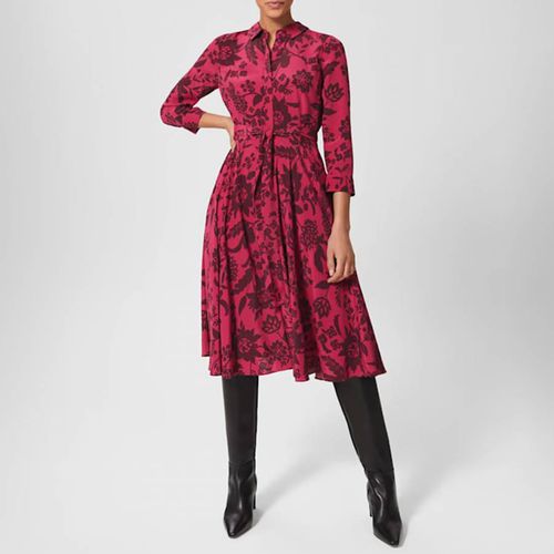 Pink Lainey Printed Dress - Hobbs London - Modalova