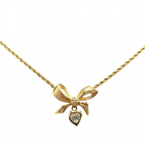 Gold Dior Disney Bow Necklace - Vintage Dior - Modalova
