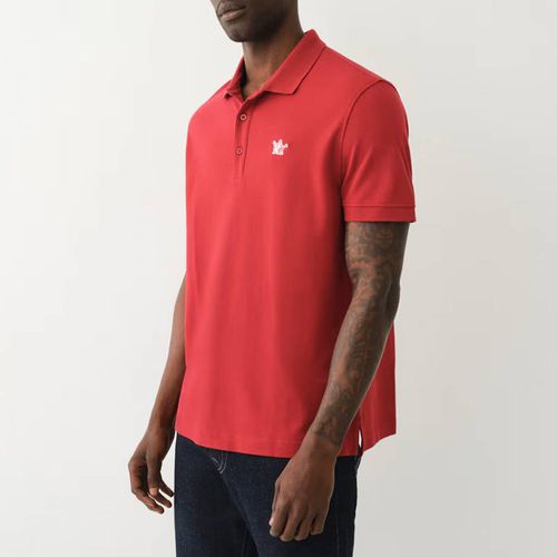 Buddha Patch Logo Cotton Polo Shirt - True Religion - Modalova