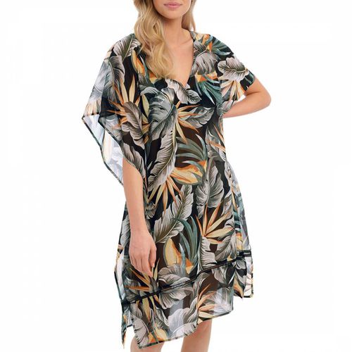 Black Bamboo Grove Kaftan - Fantasie - Modalova