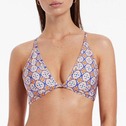 Orange Azura Geo Soft Triangle Top - Jets - Modalova