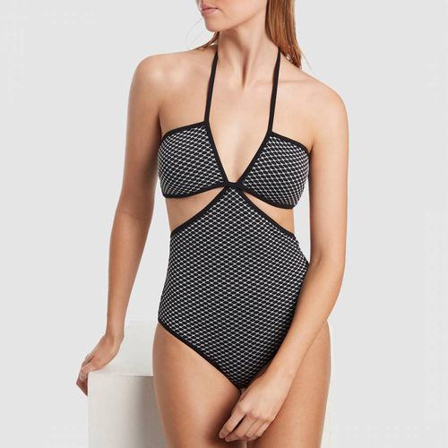 Black Corallo Cut Out Swimsuit - Jets - Modalova