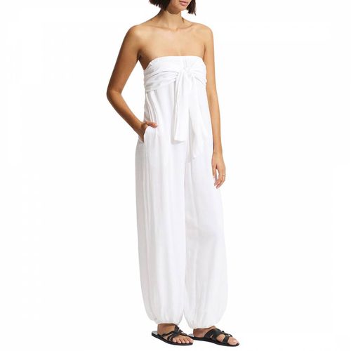 White Dunes Jumpsuit - Seafolly - Modalova