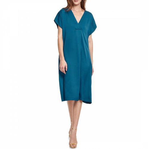 Teal Long Tunic V-Neck - Gottex - Modalova