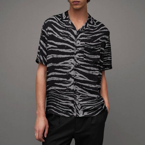 Black Cubs Printed Shirt - AllSaints - Modalova