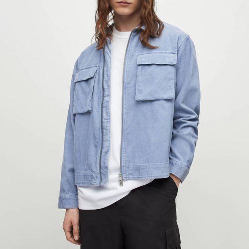 Blue Clifton Zip Jacket - AllSaints - Modalova