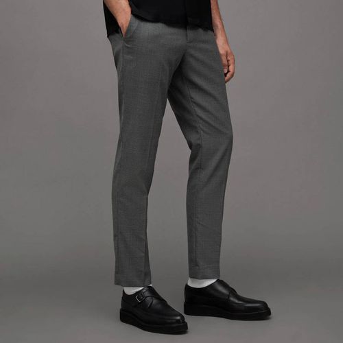 Grey Penfold Check Trousers - AllSaints - Modalova