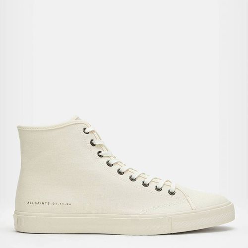 Cream Bryce High Top Trainers - AllSaints - Modalova