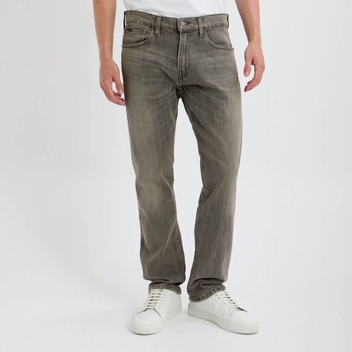 Washed Black Varick Slim Straight Stretch Jeans - Polo Ralph Lauren - Modalova