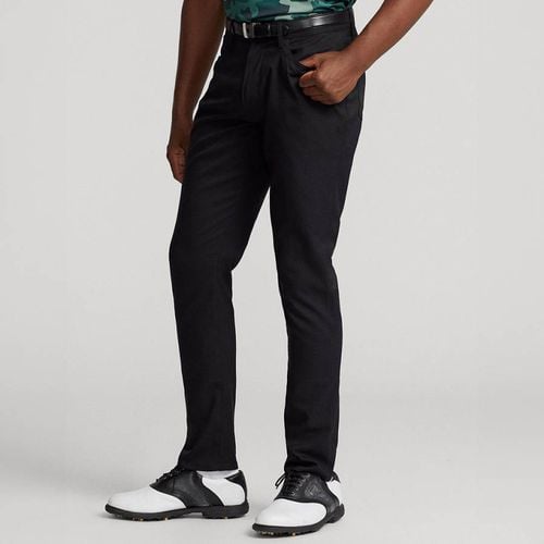 Black Tailored Fit Trousers - Polo Ralph Lauren - Modalova