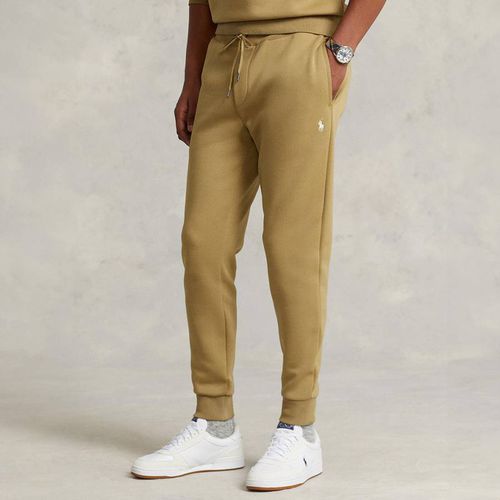 Khaki Double Knit Cotton Blend Joggers - Polo Ralph Lauren - Modalova