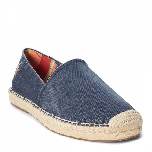 Navy Cevio Canvas Espadrilles - Polo Ralph Lauren - Modalova