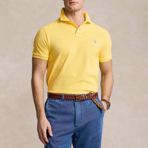 Iconic Mesh Cotton Polo Shirt - Polo Ralph Lauren - Modalova