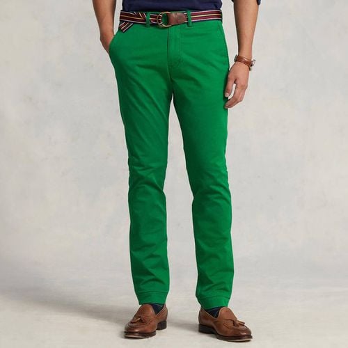 Green Slim Fit Cotton Blend Chinos - Polo Ralph Lauren - Modalova